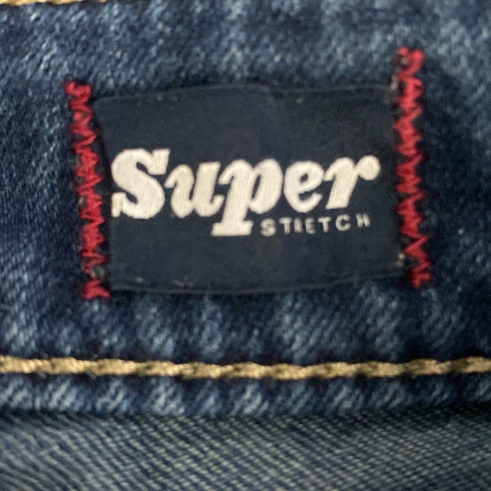 Silver Jeans Tuesday Low Capri Jeans Super Stretch Thick Contrast Stitch - Picture 8 of 10